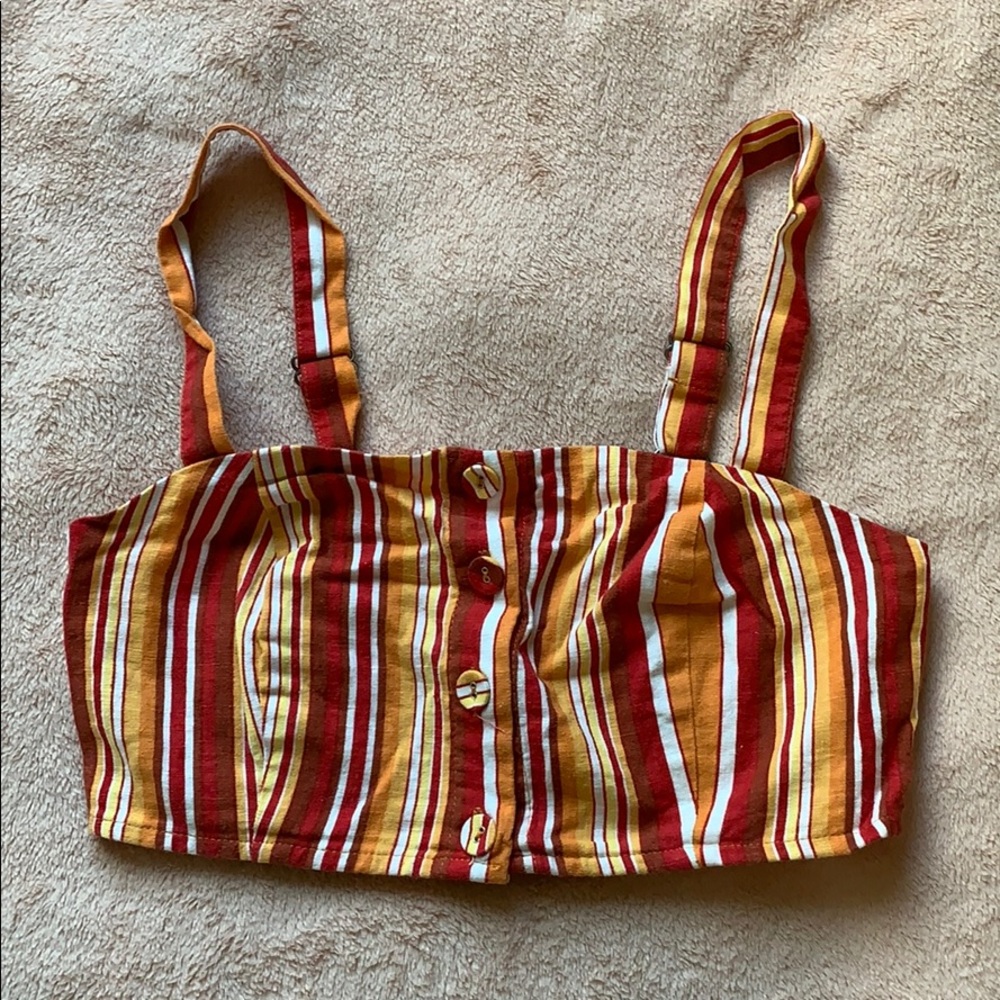 Sunset crop top